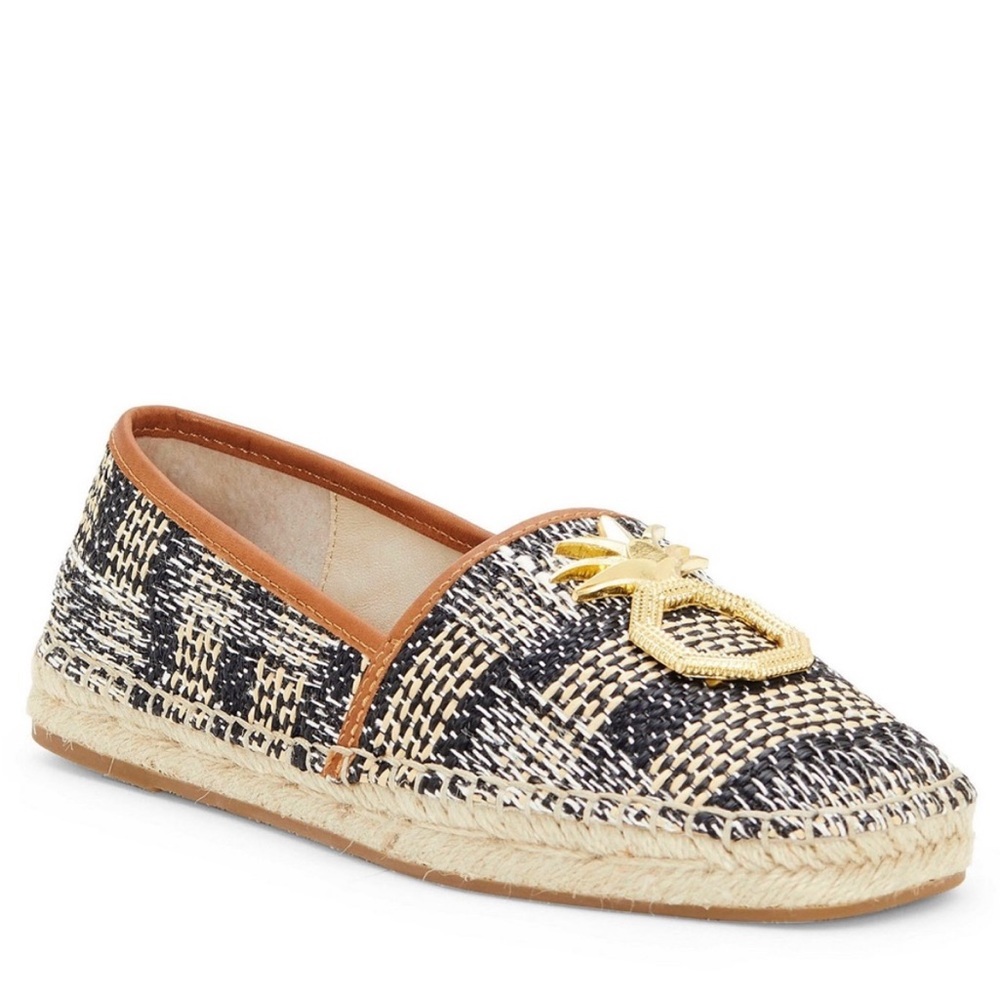 NWOT NEW Louise Et CiePineapple Skimmer Flats Espadrilles Shoes Slippers